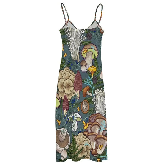 mushroom forest Sleeveless Dress dress