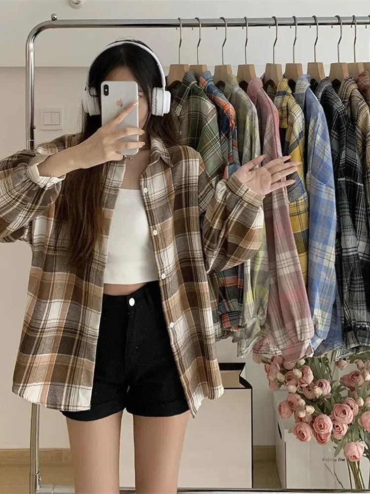 Plaid Long Sleeve Shirt