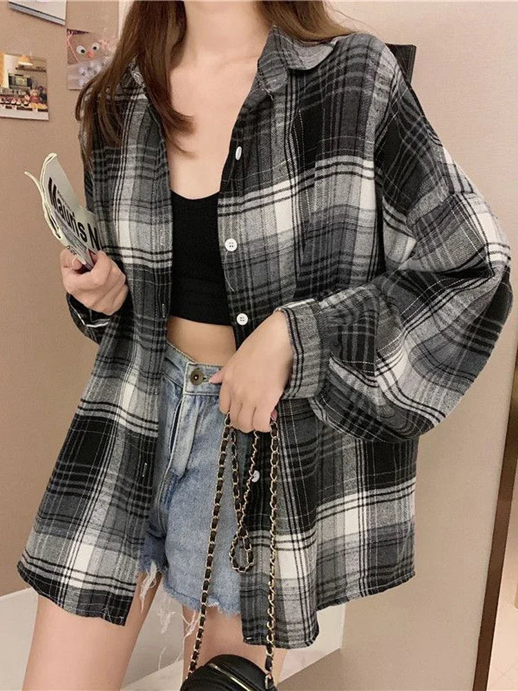 Plaid Long Sleeve Shirt