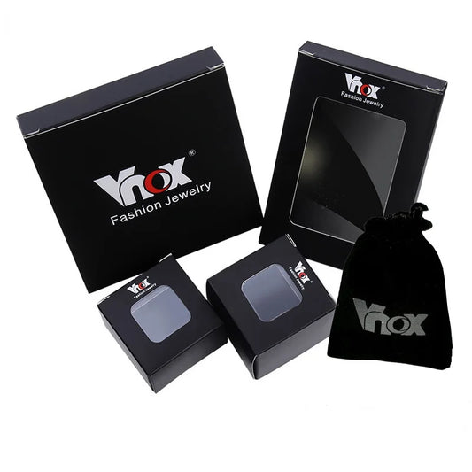 Vnox Cross Earrings for Women Men Gold Color Stainless Steel Men's Stud Earrings Religious Jewelry