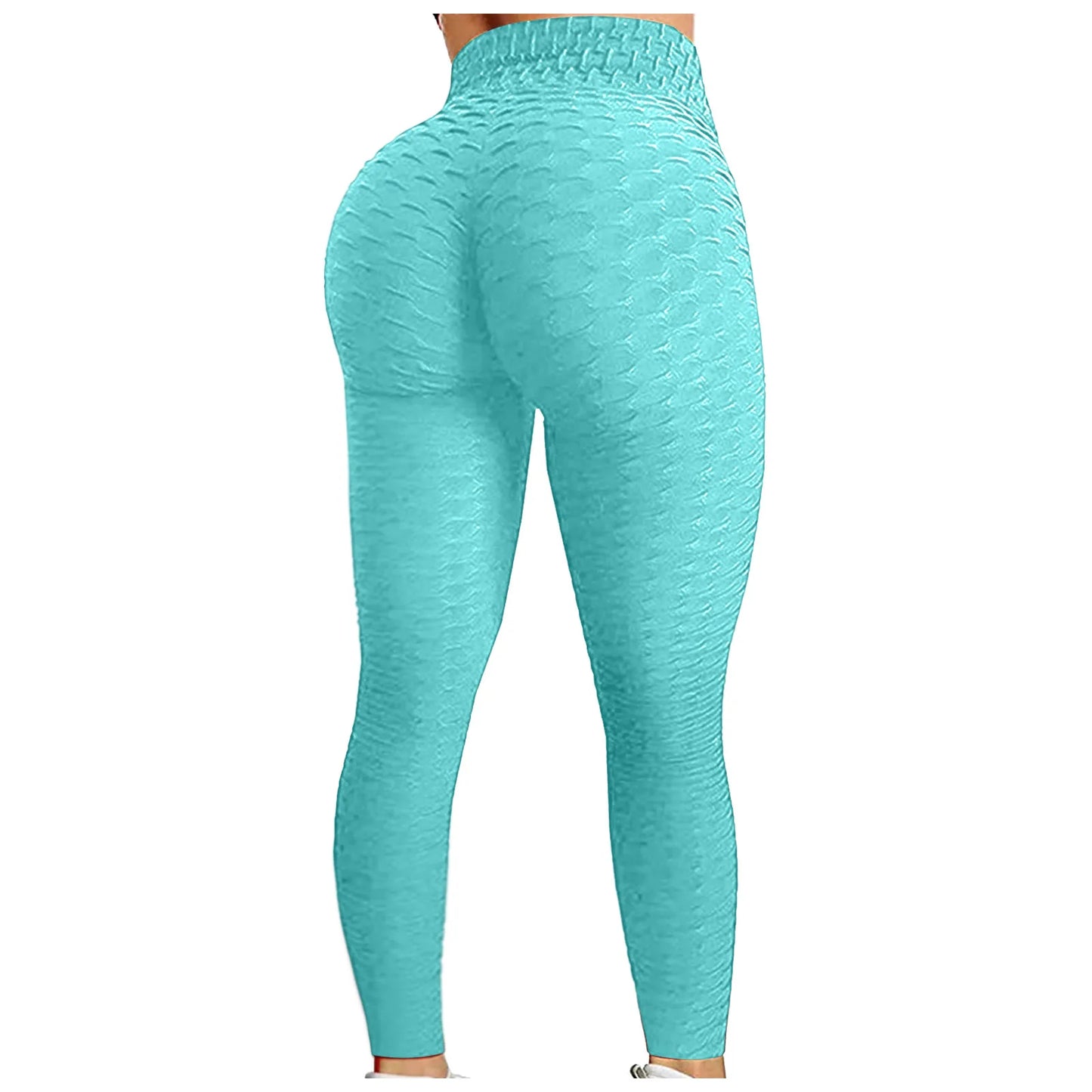 Women's High Waist Yoga Pants Tummy Control Slimming Booty Leggings Workout Running Butt Lift Tights