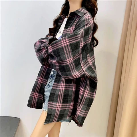 Plaid Long Sleeve Shirt